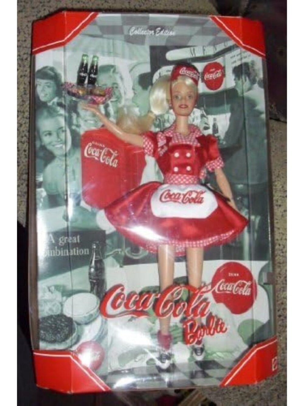 1999 Vintage Barbie Collectible Doll - Coca-Cola Edition, Rare Find!